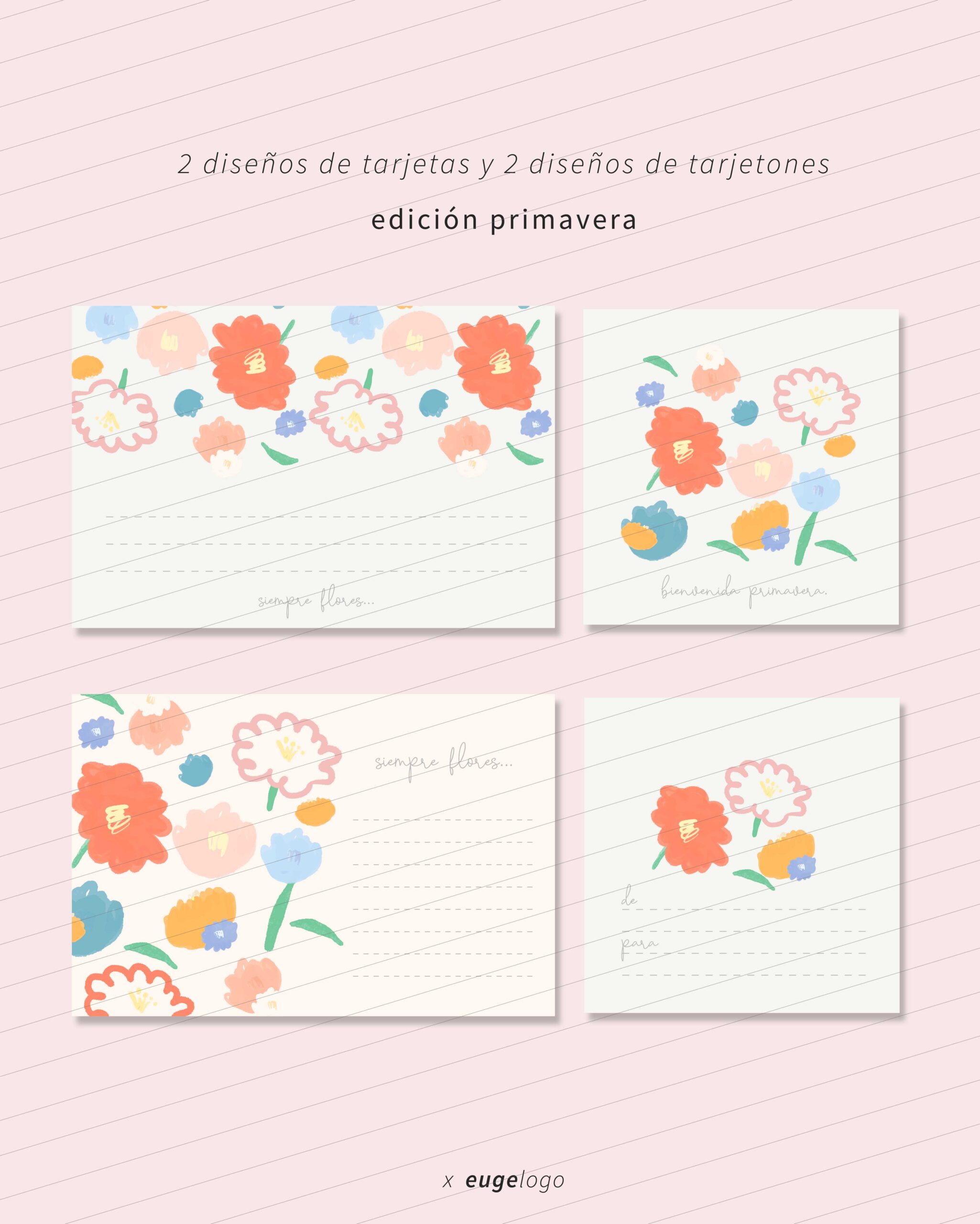 Plantillas Imprimibles De Primavera Imágenes De Plantilla Primavera
