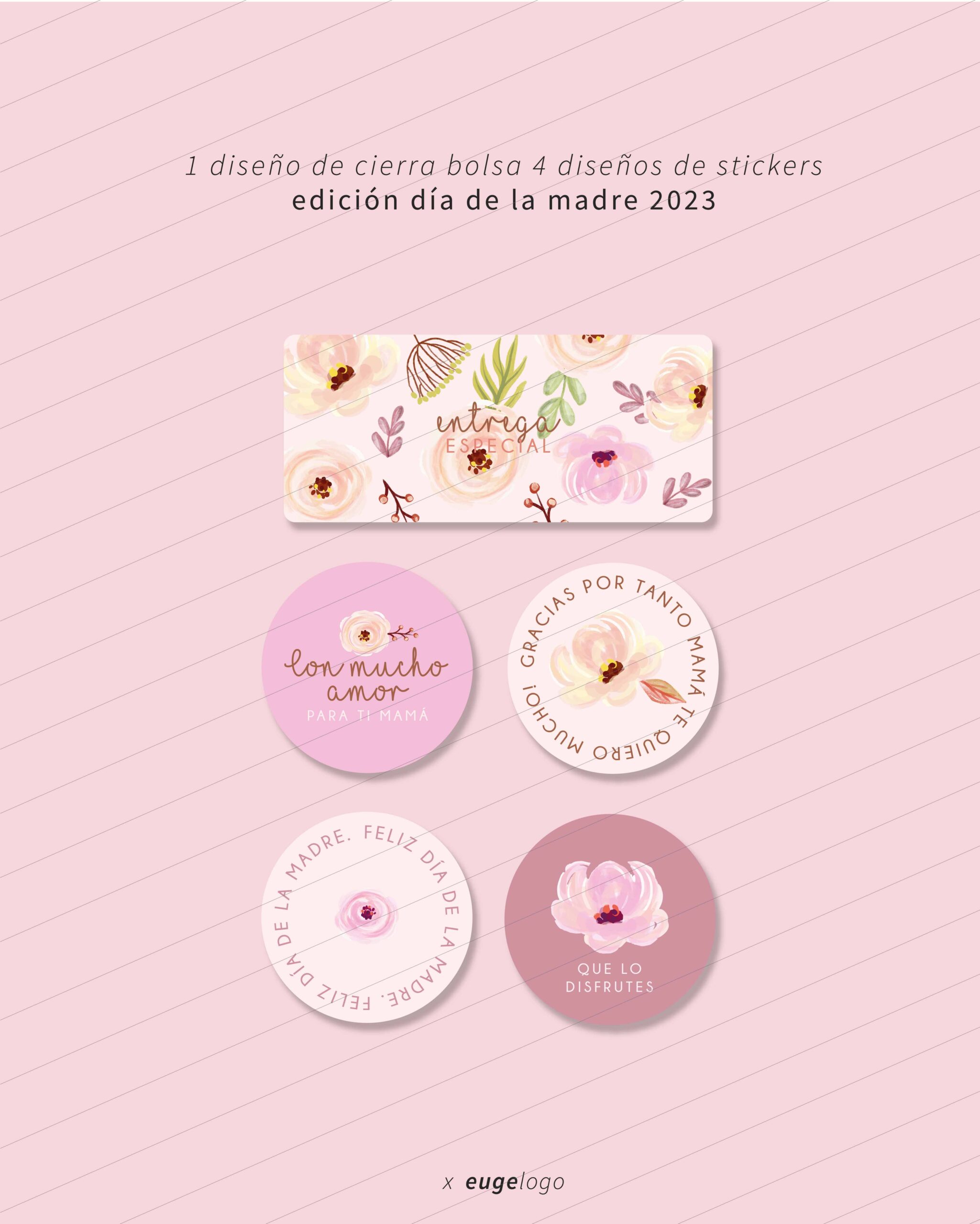 Imprimible para Mamá Flores Vintage - Imagen 4