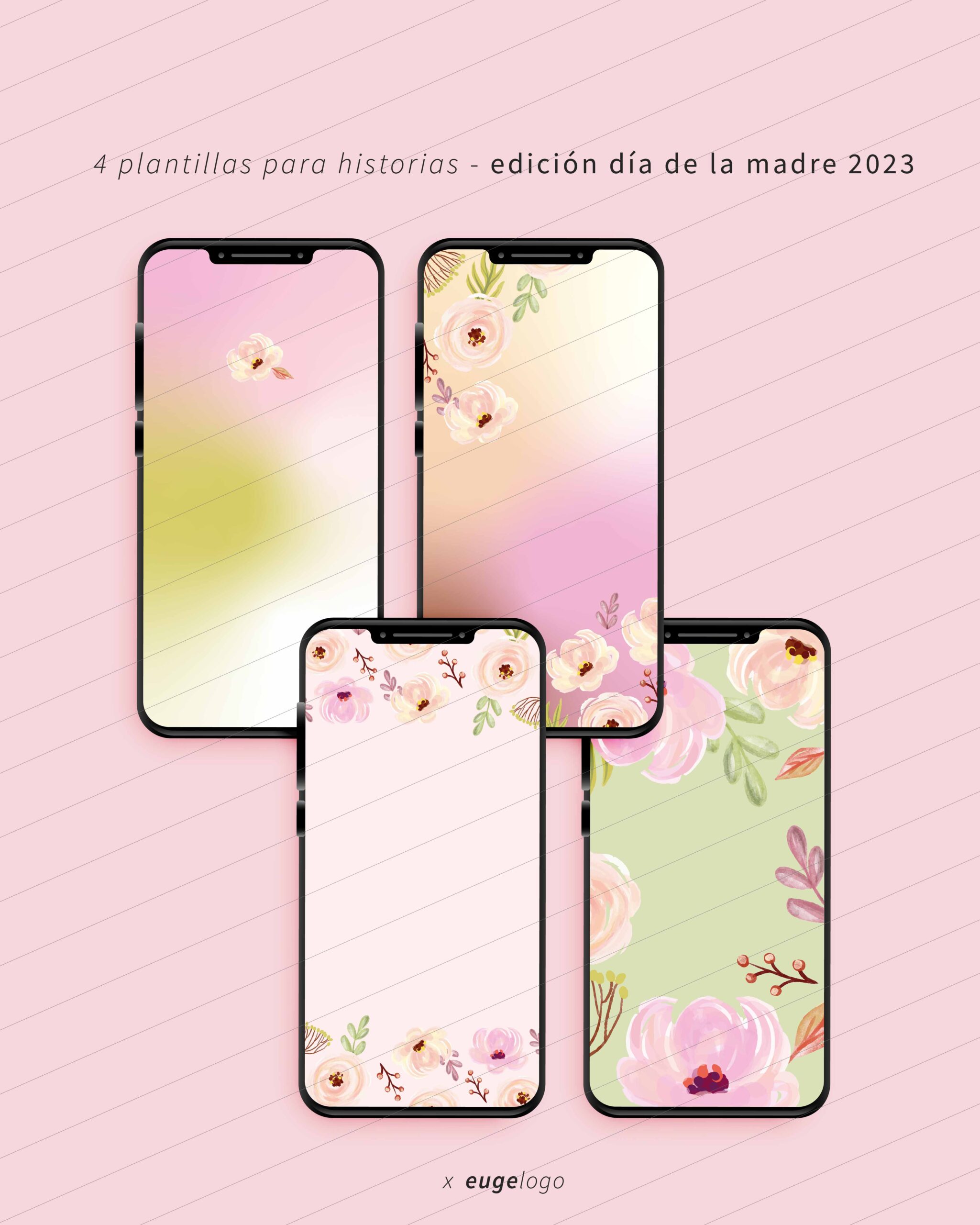 Imprimible para Mamá Flores Vintage - Imagen 2