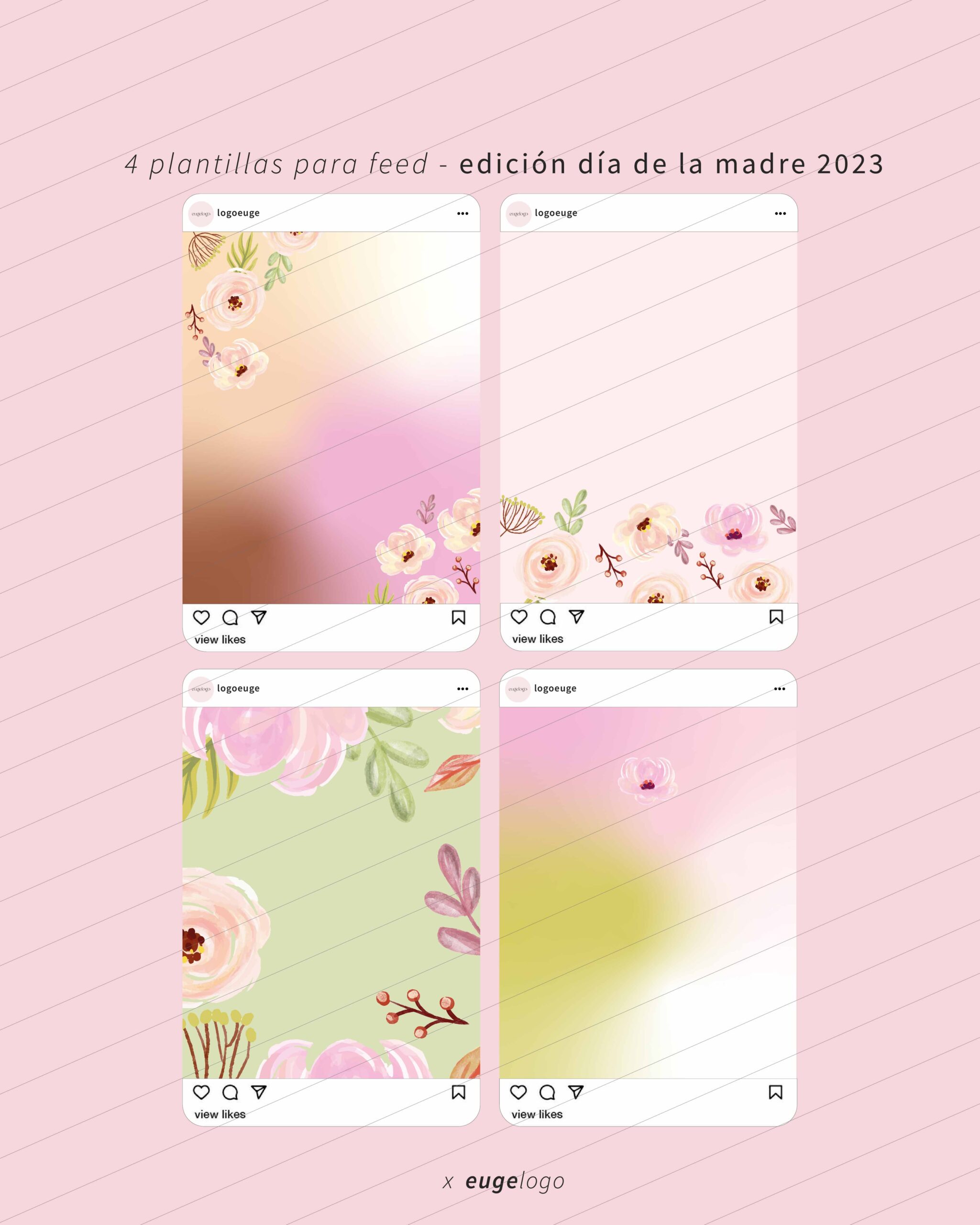 Imprimible para Mamá Flores Vintage - Imagen 3