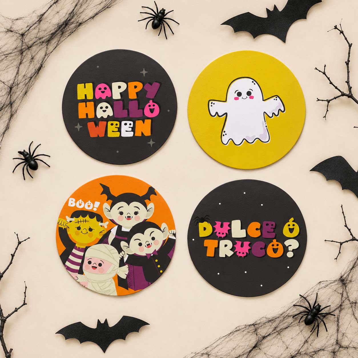Imprimible Halloween Aterrador Monstruos