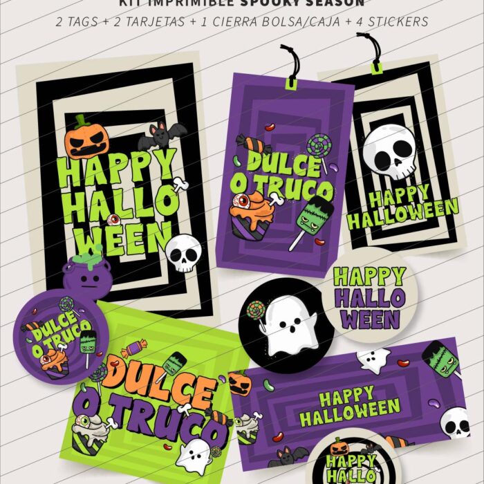 Imprimible SPOOKY SEASON