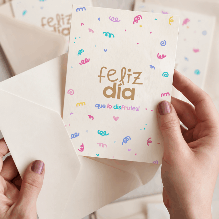 Imprimible FELIZ CUMPLE COLORFUL